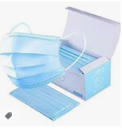 Box of 50  Three-ply masks