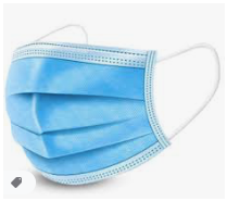 Pack of 10  Three-ply masks